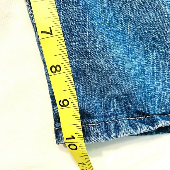 Vtg Wrangler Relaxed Fit Carpenter Denim Shorts - Picture 11 of 12